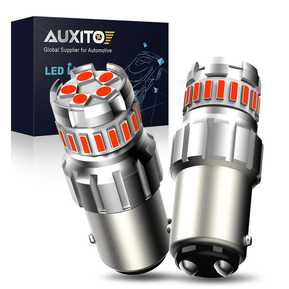 AUXITO 2Pcs Red 1157 P21/5W BA - Ludwigia Super Red recension och pris