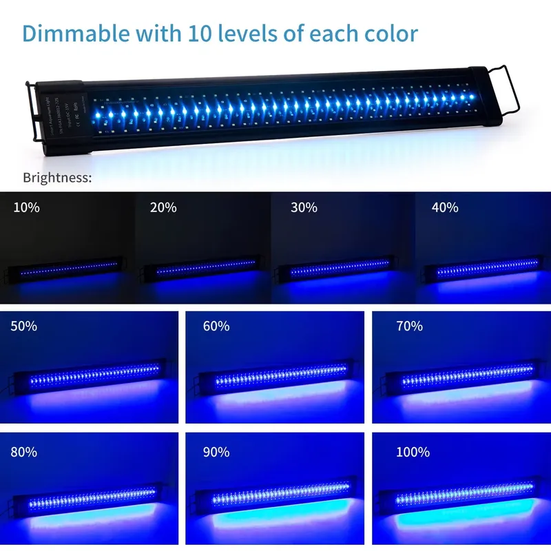 LED IP68 11.8 in 18W Plant Gro - Planted Aquarium Hours recension och pris
