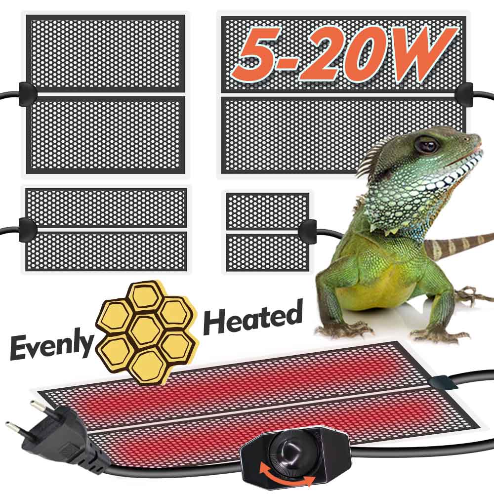 5-20W Reptile Heat Mat Plants  - Planted Aquarium Heater recension och pris