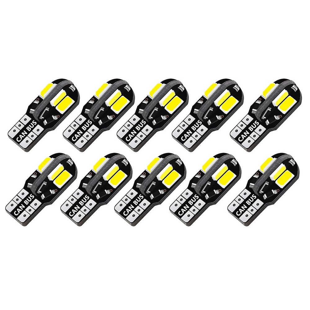 10x W5W T10 LED CANBUS No Erro - Ludwigia Super Red recension och pris