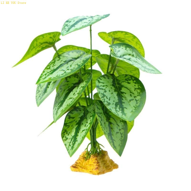 W3JE Terrarium Decorative Plan - Planted Aquarium Jungle recension och pris