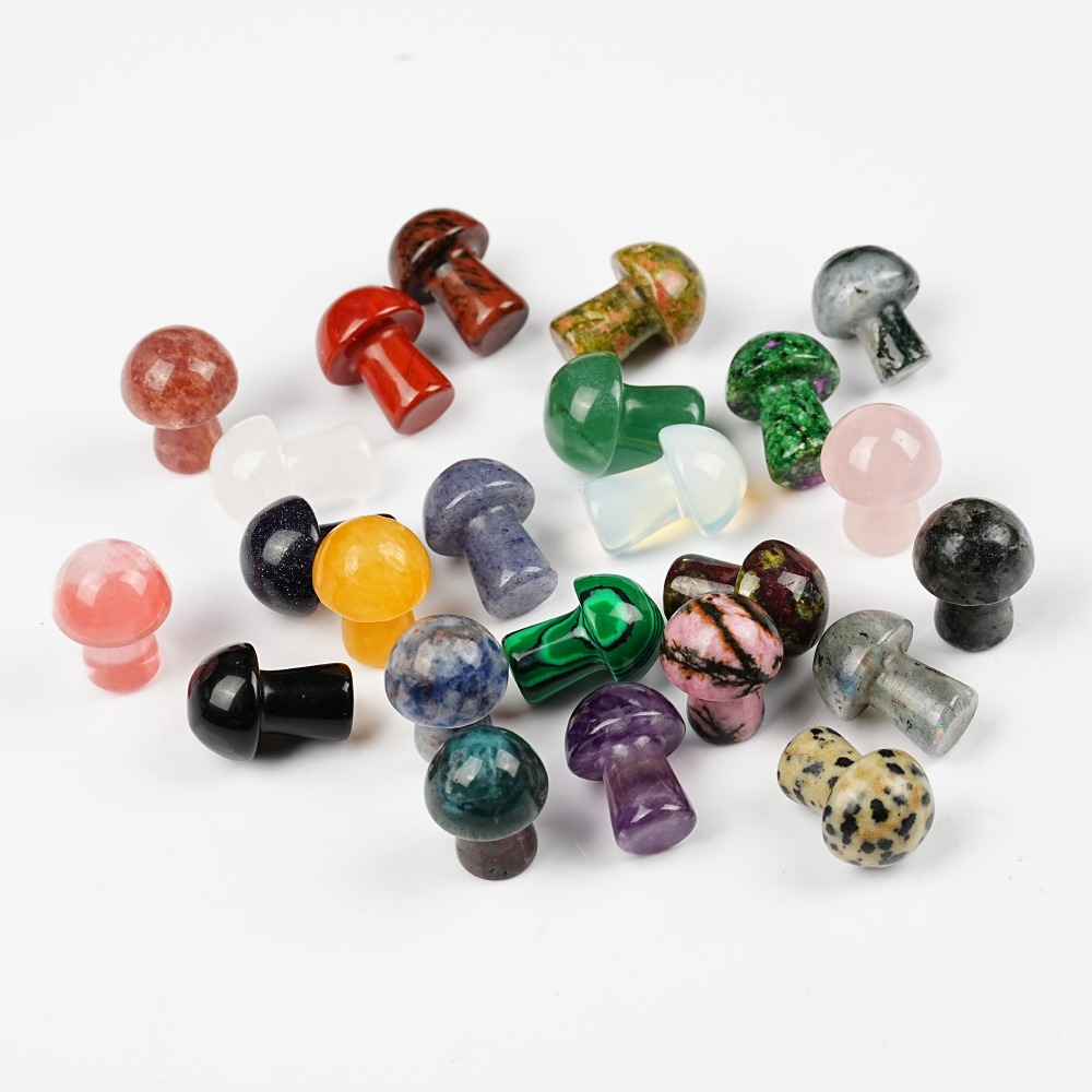 Natural Crystal Mushroom Gemst - Planted Aquarium Jungle recension och pris