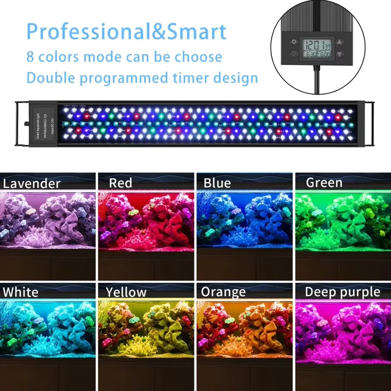 75cm 30inch Plant Light Fish T - Planted Aquarium Hours recension och pris