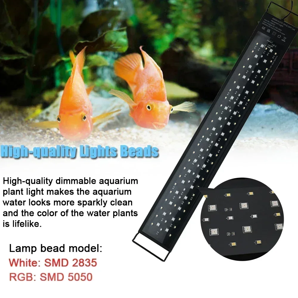 IP68 Waterproof Aquarium LED L - Aquarium Plant Growth recension och pris