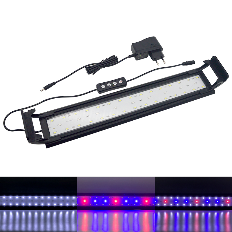 Aquarium LED Light for 16-64CM - Aquarium Plant Growth recension och pris