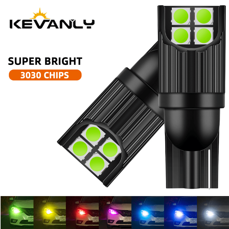 2pcs T10 LED W5W LED Bulbs 194 - Ludwigia Super Red recension och pris