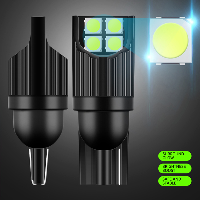 2pcs T10 LED W5W LED Bulbs 194 - Ludwigia Super Red recension och pris