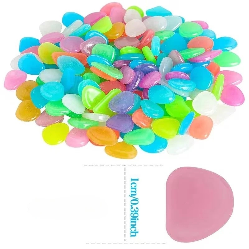 50-200pcs Glow in The Dark Peb - Aquarium Plant Growth recension och pris