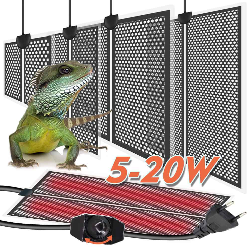 5/7/14/20W Reptile Heat Mat Pl - Planted Aquarium Heater recension och pris