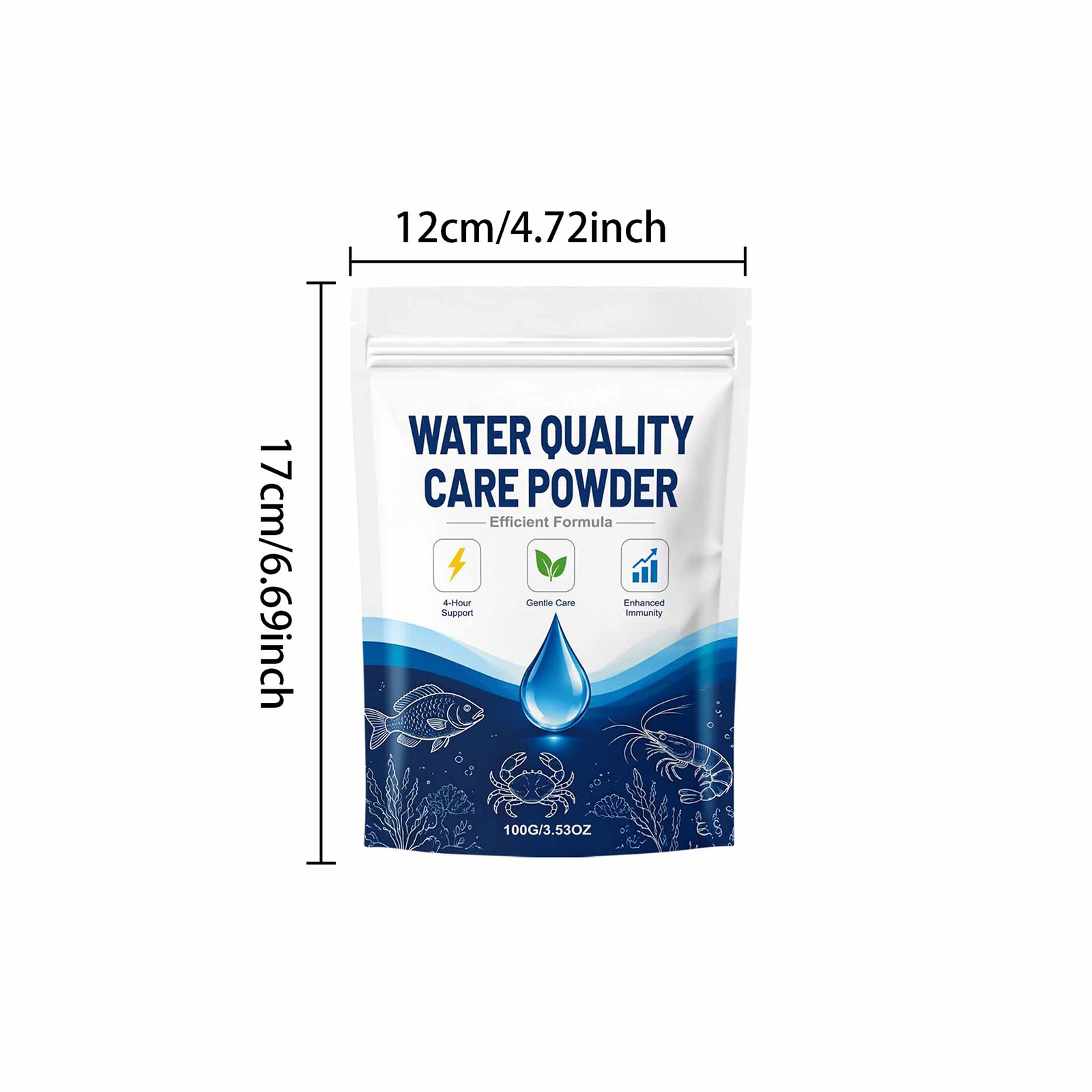 1/2/3/5PCS Cleaner Water Clari - Aquarium Plant Fertilizer recension och pris